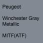 Preview: Peugeot, Winchester Gray Metallic, MITF(ATF).